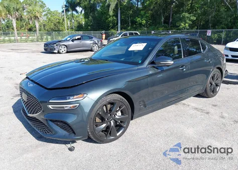 2023 Genesis G70 3.3T Rwd from USA, damaged, VIN KMTG54TE0PU106371